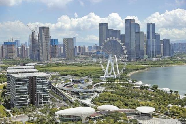 前海从零开始精雕细琢 画出了最美最好的图画