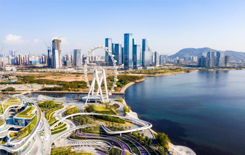 预计月底开园！前海新添一条滨海景观带！